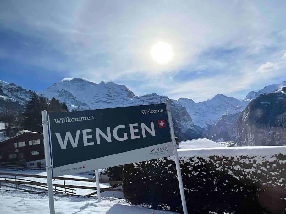 Wengen Apartment - Amazing Views, Centrally Located By Train Station Luaran gambar