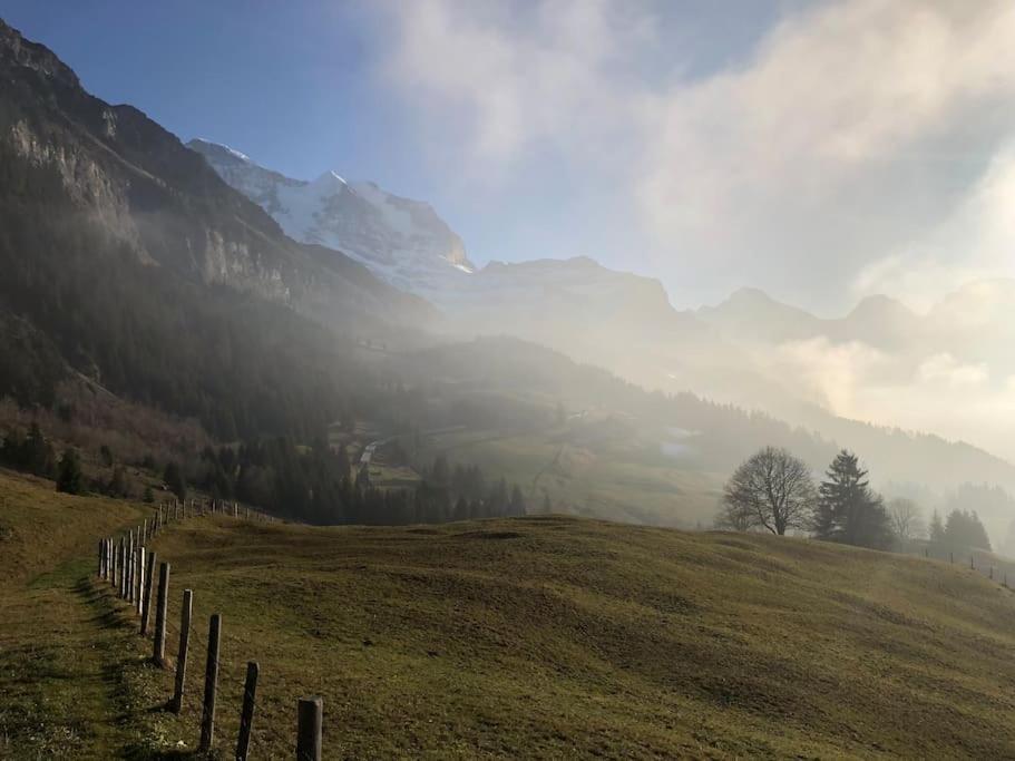 Wengen Apartment - Amazing Views, Centrally Located By Train Station Luaran gambar